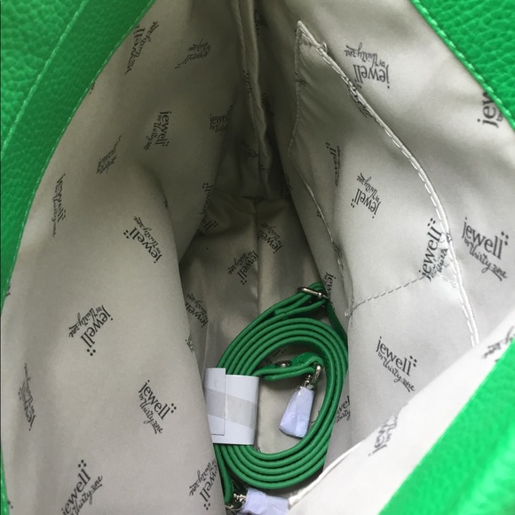 women’s brand new jeweli green shoulder bag - Picture 5 of 5